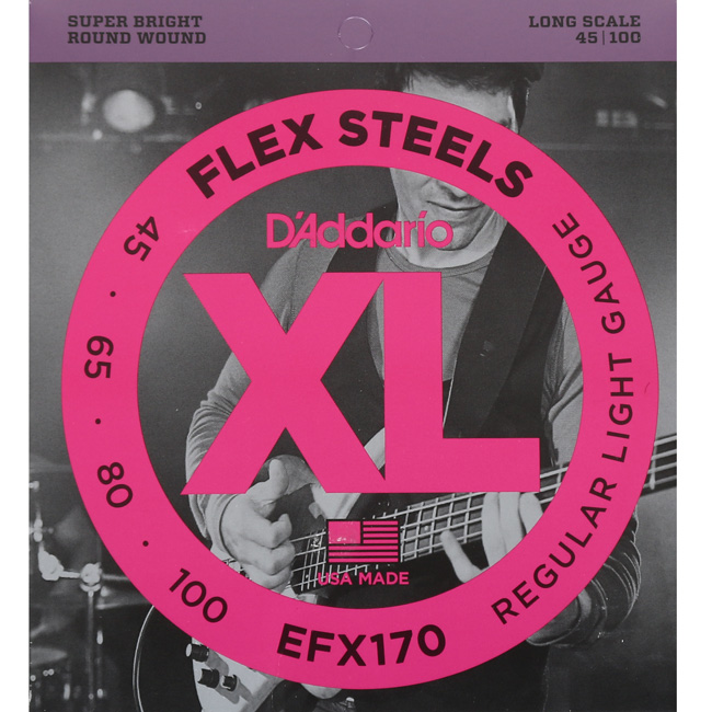 [����] Daddario Flex Steels EFX170 (045-100) �ٴٸ��� ���̽���Ÿ��