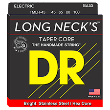 DR - Long Necks Taper Core Stainless Steel Bass Medium-Light / ��Ƽ������ ���̽� ��Ʈ�� 45-100 (TMLH45) 