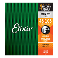 ������ Elixir NANOWEB ������ Stainless Steel ���̽� ��Ʈ�� 45-105 (14677)