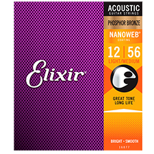 ������ Elixir NANOWEB Phosphor Bronze ������ ���Ÿ ��Ʈ�� 012-056 (16077)