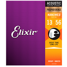 ������ Elixir NANOWEB Phosphor Bronze ������ ���Ÿ ��Ʈ�� 013-056 (16102)