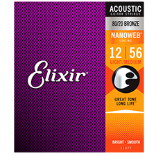 ������ Elixir NANOWEB 80/20 Bronze ������ ���Ÿ ��Ʈ�� 012-056 (11077)