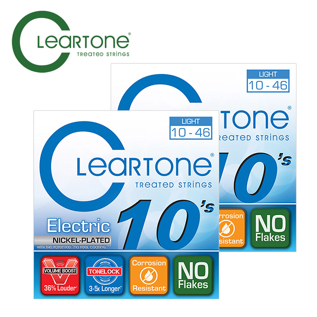 [����] [��Ʈ�� 2�� ��Ű��]<br>Cleartone - Electric Nickel Plated Light / �Ϸ���Ÿ ��Ʈ�� 010-046 (9410)