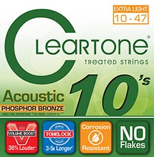 Cleartone Phosphor Bronze ���Ÿ ���� ��Ʈ�� 010-047 (7410)