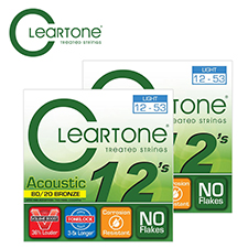 [����] [��Ʈ�� 2�� ��Ű��]Cleartone - 80/20 Bronze Acoustic Light / ������ƽ ��Ʈ�� 012-053 (7612) 