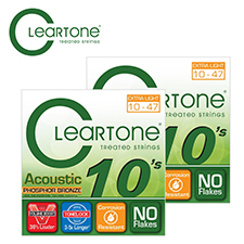 [����] [��Ʈ�� 2�� ��Ű��]Cleartone - Phosphor Bronze Acoustic Extra Light / ������ƽ ��Ʈ�� 010-047 (7410)