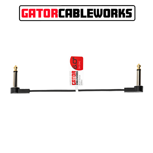������ ���̺����� Gator Cableworks Composer Flat Patch Cable ��ġ���̺� 15cm (GCWC-FPC6)