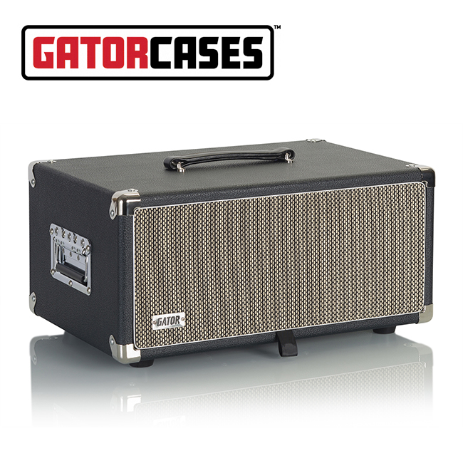 ������ Gator Retro Rack Vintage Amp Vibe �� ���̽� 4U Black (GR-RETRORACK-4BK)