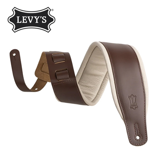 ���� Levys Amped Leather ��Ʈ�� (M26PD-BRN-CRM)