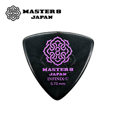 ������ 8 ���� Master 8 Japan Infinix U Hard Polish Hard Grip Triangle 0.73mm