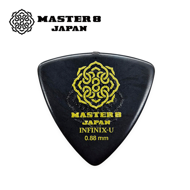 ������ 8 ���� Master 8 Japan Infinix U Hard Polish Hard Grip Triangle 0.88mm