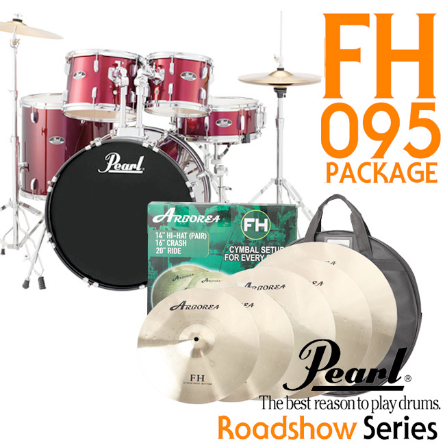 Pearl Roadshow FH095 ���� ��Ű�� - Red Wine (Arborea FH 18 Set)