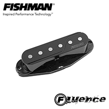 �ǽ��� Fishman �÷�� Fluence Single Width Flat Radius SSP �Ⱦ� (Passive)
