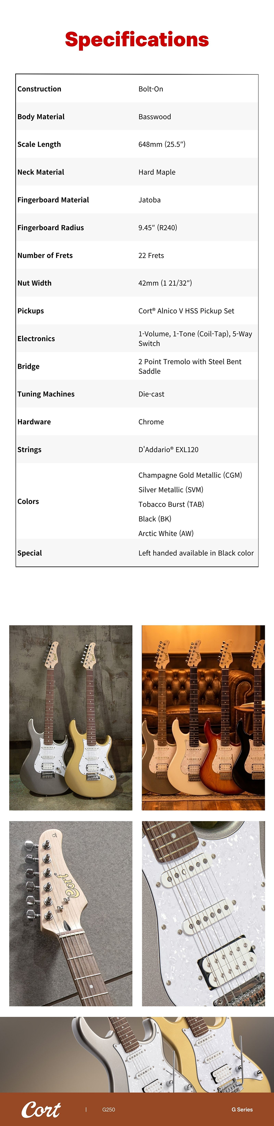 ��Ʈ Cort G250 �Ϸ���Ÿ (AWH) �� �̹��� 5