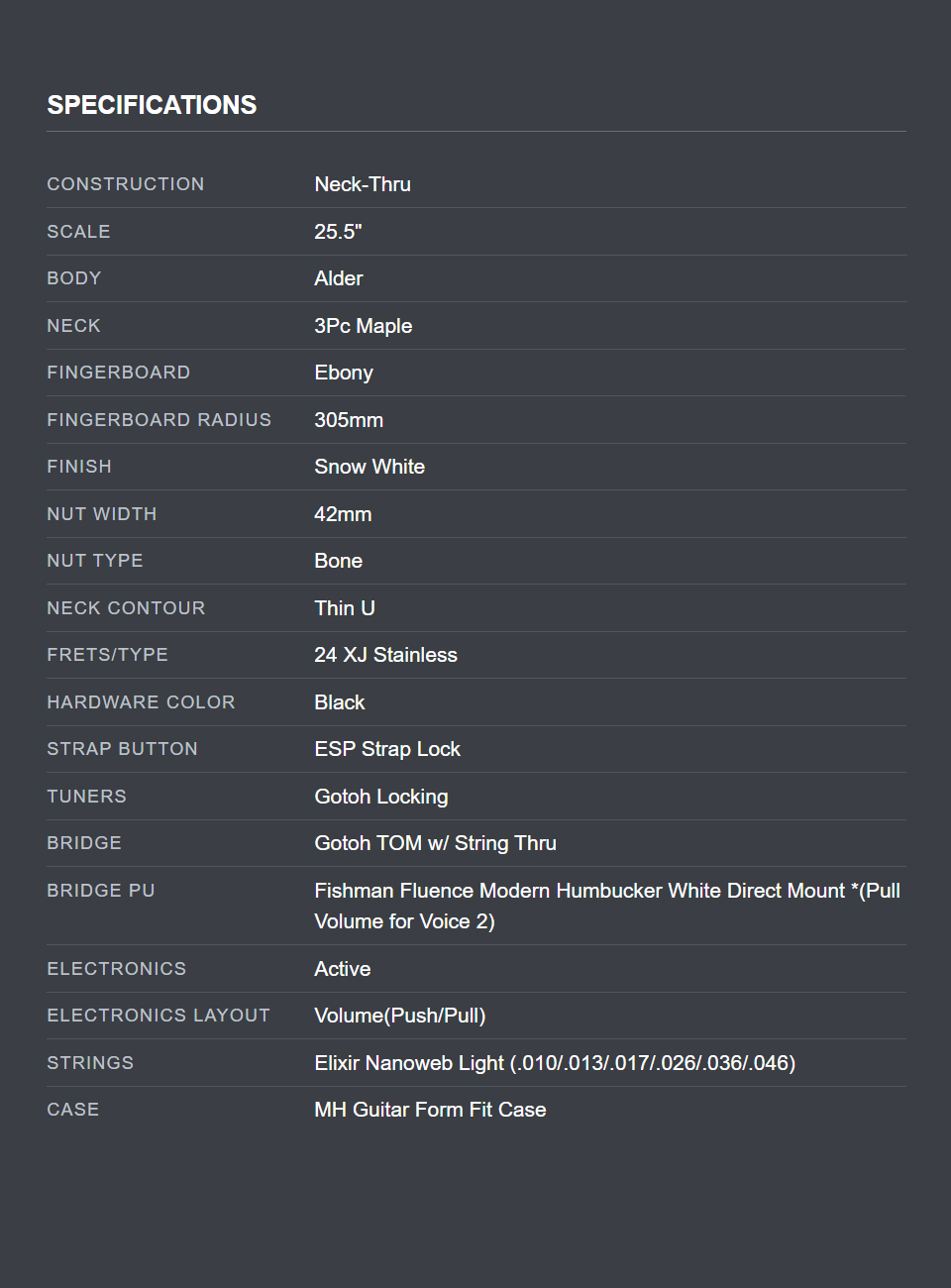 ESP E-II M-I NT �Ϸ���Ÿ (Snow White) �� �̹��� 14