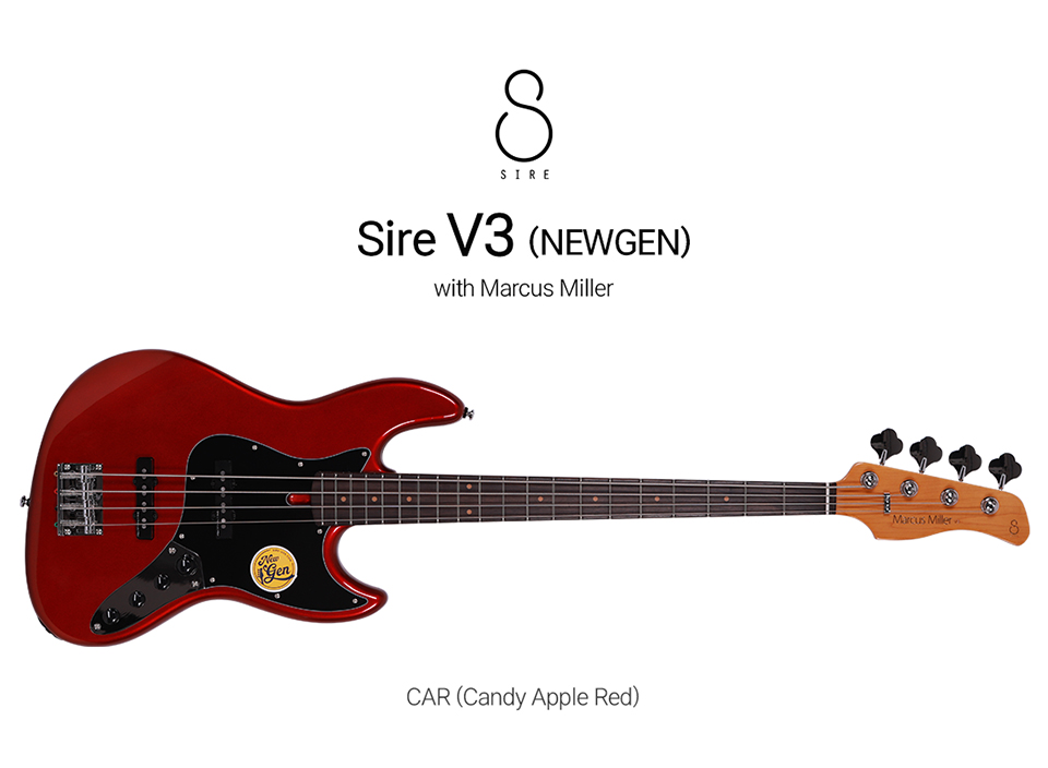[New Gen] ���̾� SIRE ��Ŀ���з� Marcus Miller V3 ���̽���Ÿ (CAR) �� �̹��� 1