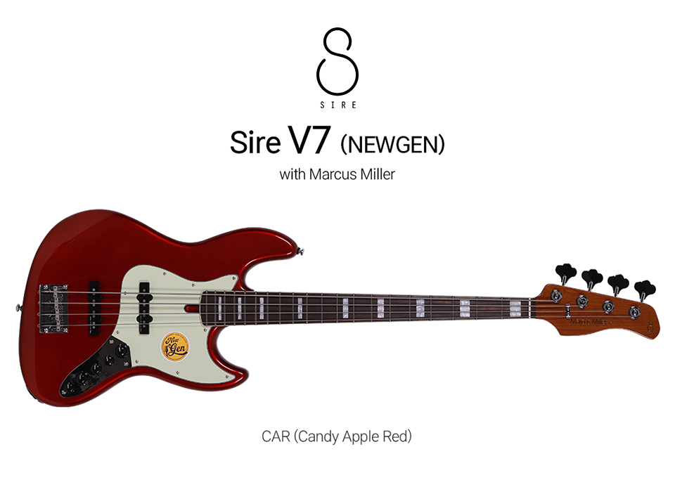[New Gen] ���̾� SIRE ��Ŀ���з� Marcus Miller V7 ���̽���Ÿ (CAR) �� �̹��� 1