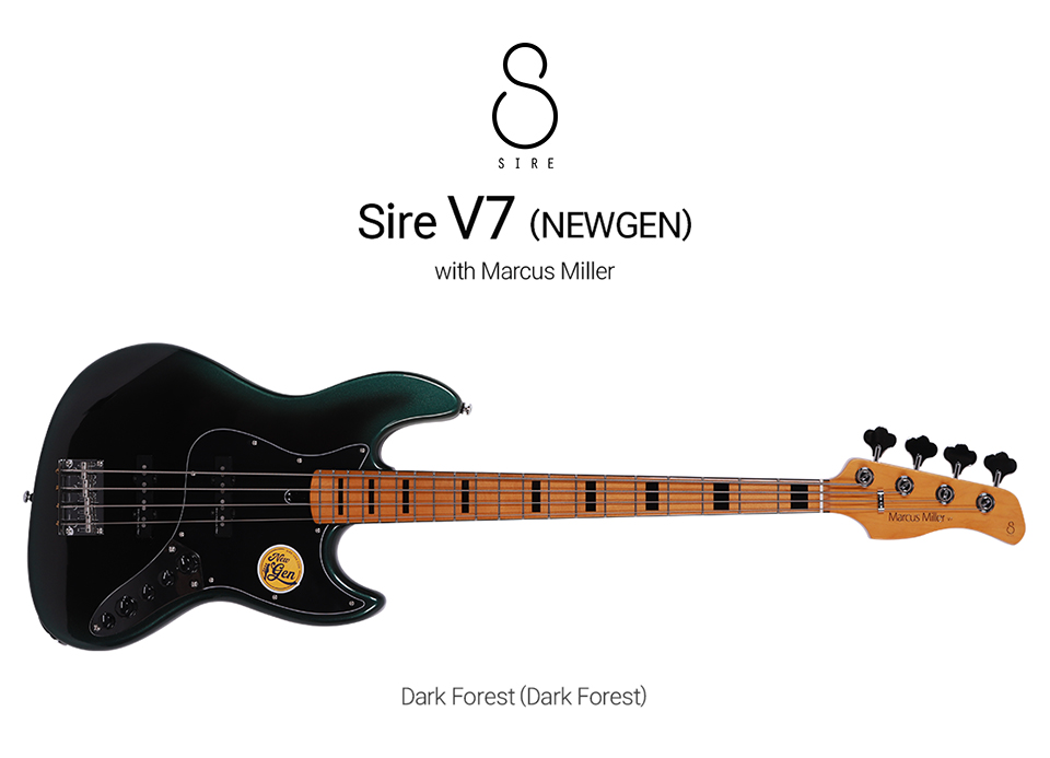[New Gen] ���̾� SIRE ��Ŀ���з� Marcus Miller V7 ���̽���Ÿ (D.FOREST) �� �̹��� 1