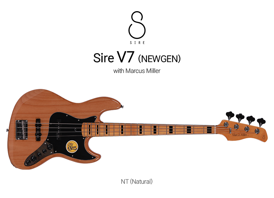 [New Gen] ���̾� SIRE ��Ŀ���з� Marcus Miller V7 ���̽���Ÿ (NT) �� �̹��� 1