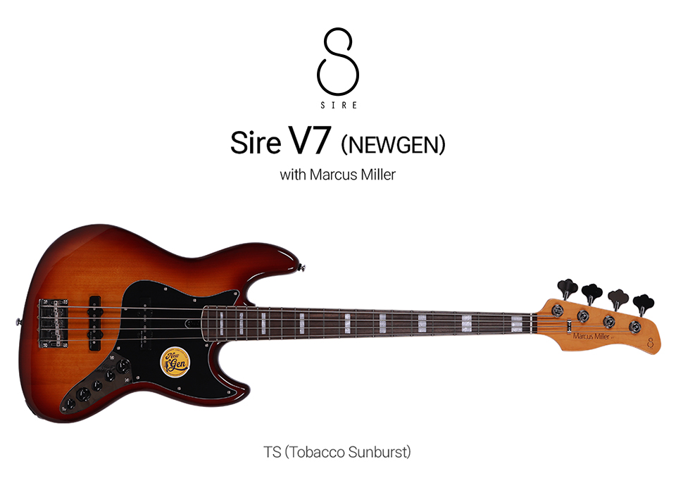 [New Gen] ���̾� SIRE ��Ŀ���з� Marcus Miller V7 ���̽���Ÿ (TS) �� �̹��� 1