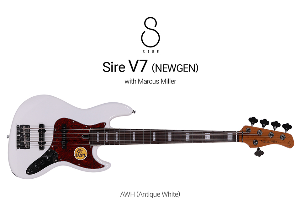 [New Gen] ���̾� SIRE ��Ŀ���з� Marcus Miller V7 5ST ���̽���Ÿ 5�� (AWH) �� �̹��� 1