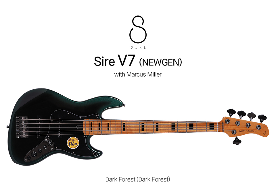 [New Gen] ���̾� SIRE ��Ŀ���з� Marcus Miller V7 5ST ���̽���Ÿ 5�� (D.FOREST) �� �̹��� 1