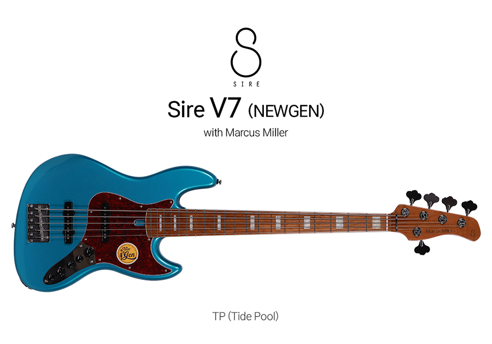 [New Gen] ���̾� SIRE ��Ŀ���з� Marcus Miller V7 5ST ���̽���Ÿ 5�� (TP) �� �̹��� 1