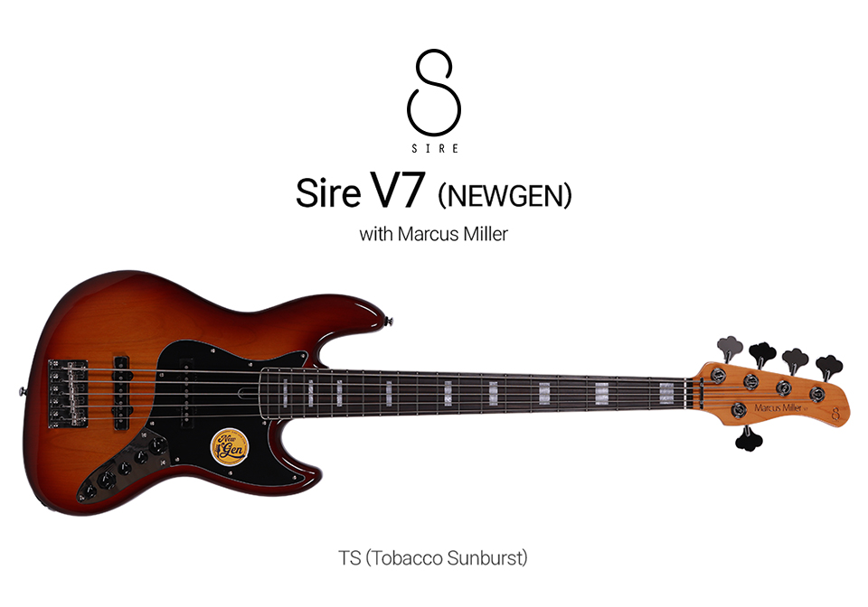[New Gen] ���̾� SIRE ��Ŀ���з� Marcus Miller V7 5ST ���̽���Ÿ 5�� (TS) �� �̹��� 1