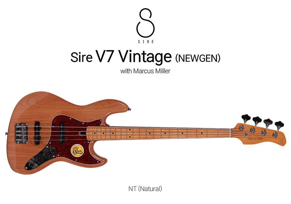 [New Gen] ���̾� SIRE ��Ŀ���з� Marcus Miller V7 Vintage ���̽���Ÿ (NT) �� �̹��� 1
