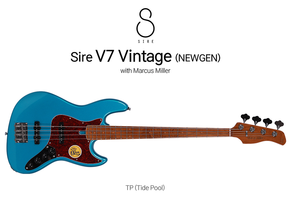 [New Gen] ���̾� SIRE ��Ŀ���з� Marcus Miller V7 Vintage ���̽���Ÿ (TP) �� �̹��� 1
