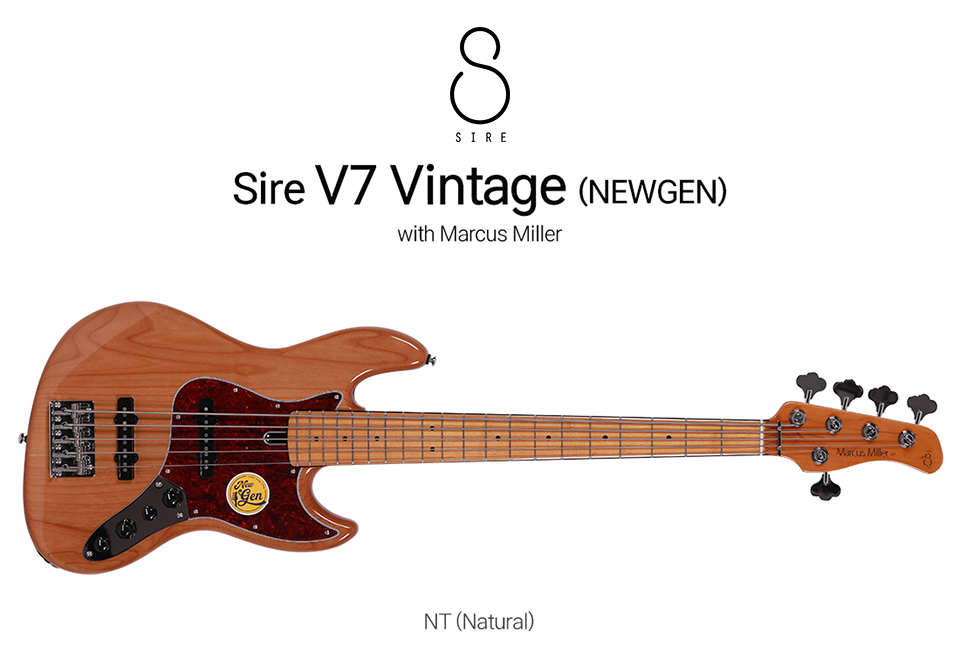 [New Gen] ���̾� SIRE ��Ŀ���з� Marcus Miller V7 Vintage 5ST ���̽���Ÿ 5�� (NT) �� �̹��� 1