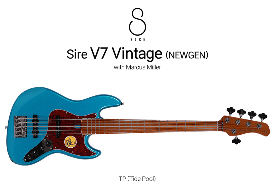 [New Gen] ���̾� SIRE ��Ŀ���з� Marcus Miller V7 Vintage 5ST ���̽���Ÿ 5�� (TP) �� �̹��� 1