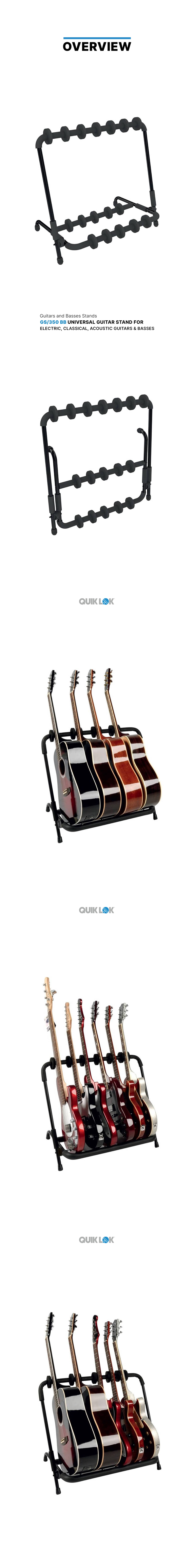 ���� QuikLok GS-350BB 6�� ��Ƽ ��Ÿ ���ĵ� �� �̹��� 4