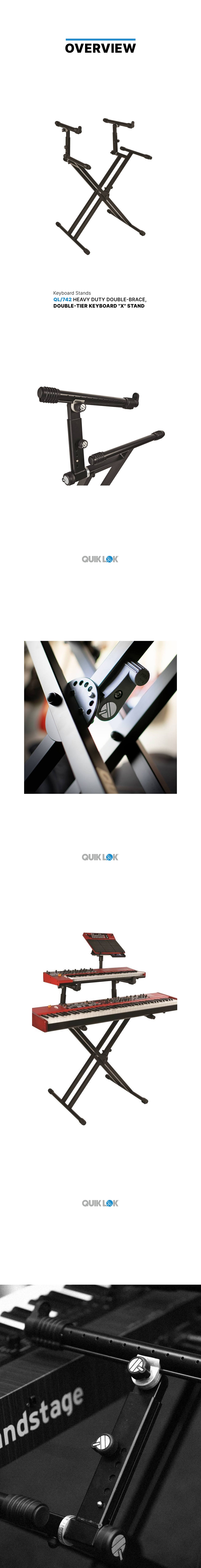 ���� QuikLok QL-742 X���� 2�� Ű���� ���ĵ� �� �̹��� 4