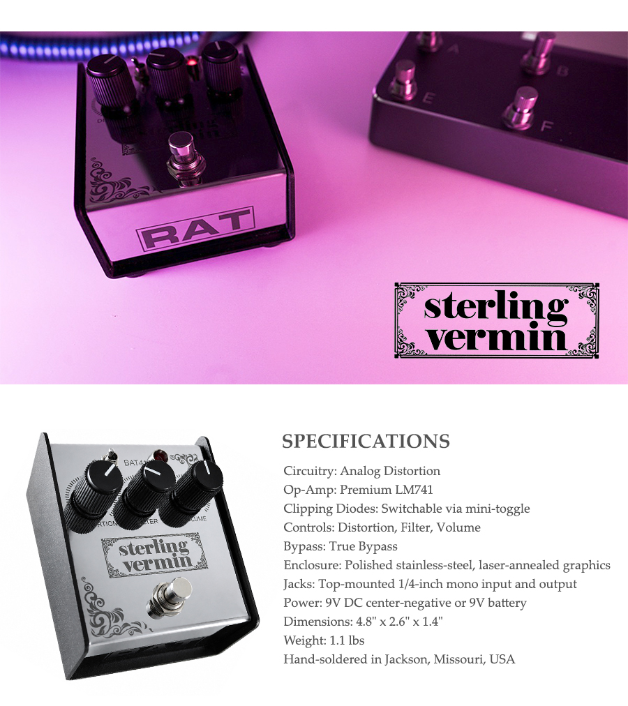 ������ Proco Sterling Vermin RAT ����� �� �̹��� 6