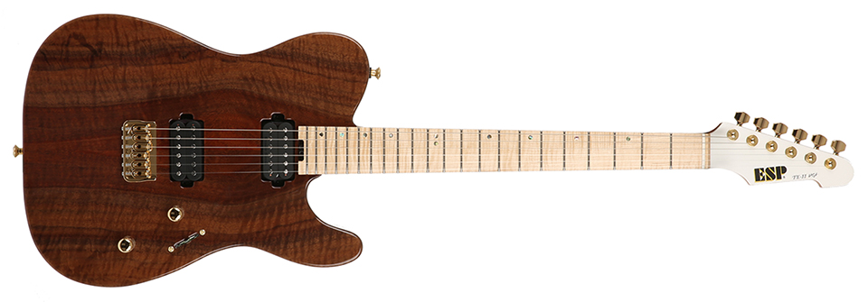 [Limited Edition] ESP USA TE-II Figured Claro Walnut �� �̹��� 2