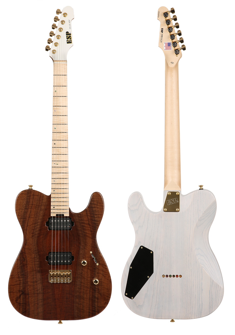 [Limited Edition] ESP USA TE-II Figured Claro Walnut �� �̹��� 3