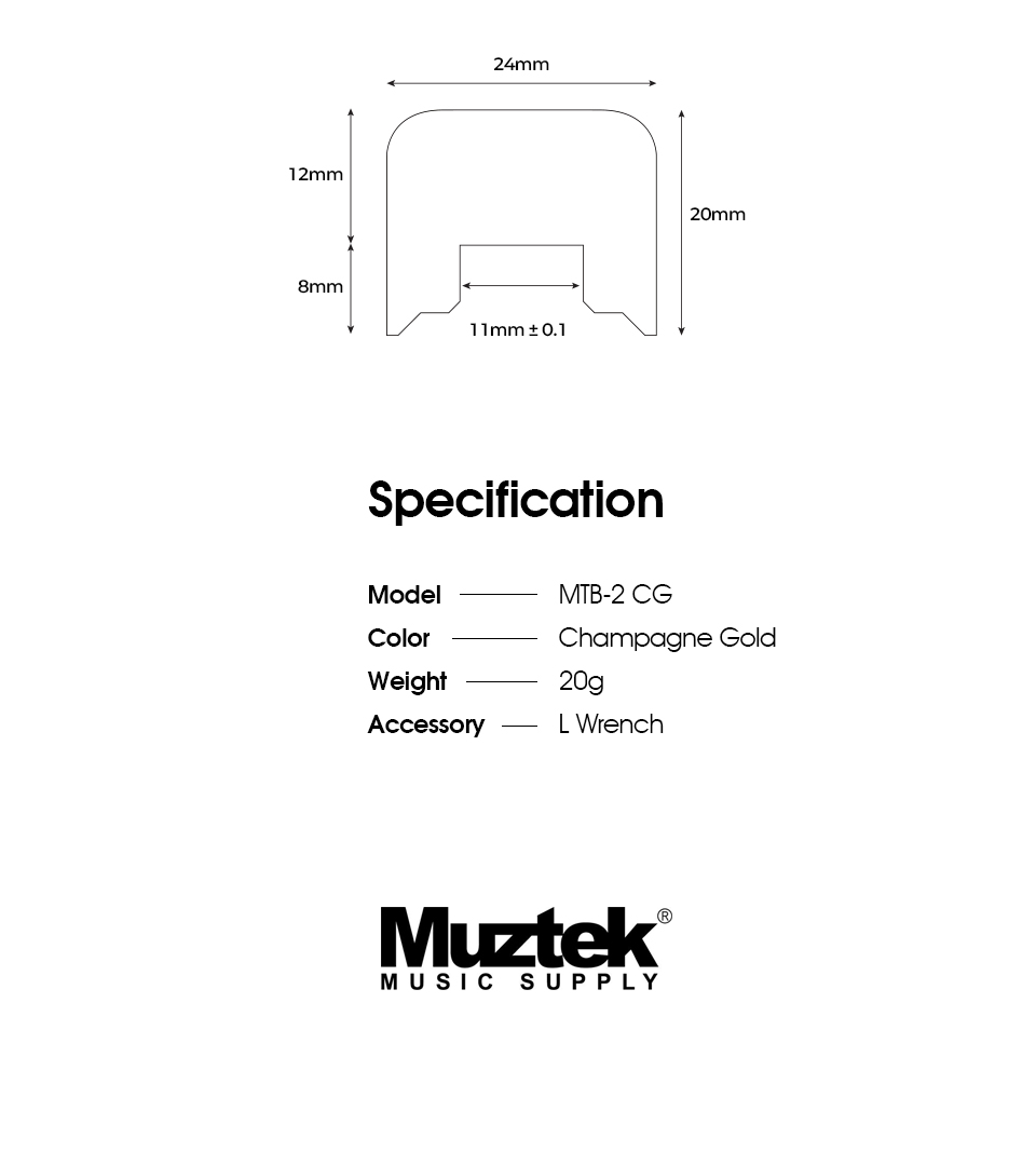 ������ Muztek Pedal Tall Button ǲ����ġ ���� MK2 / ������ ��� (MTB-2 CG) �� �̹��� 4