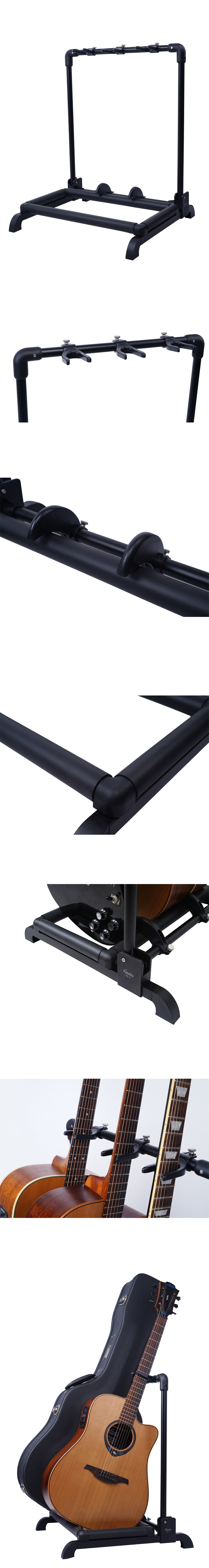 ���� Guitto Guitar Rack 3 ��Ƽ���ĵ� 3�� (GGS-12) �� �̹��� 2