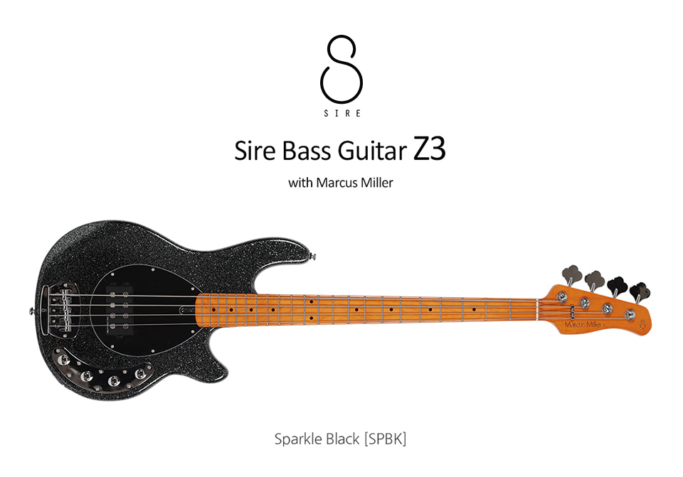 ���̾� SIRE ��Ŀ���з� Marcus Miller Z3 ���̽���Ÿ (SPBK) �� �̹��� 1