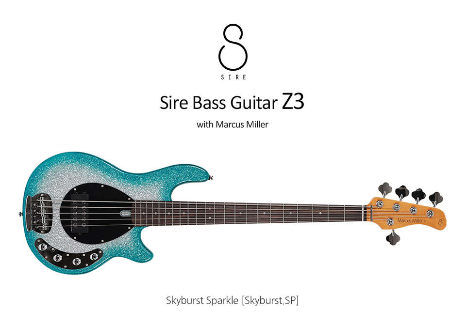 ���̾� SIRE ��Ŀ���з� Marcus Miller Z3 5ST ���̽���Ÿ 5�� (Skyburst.SP) �� �̹��� 1