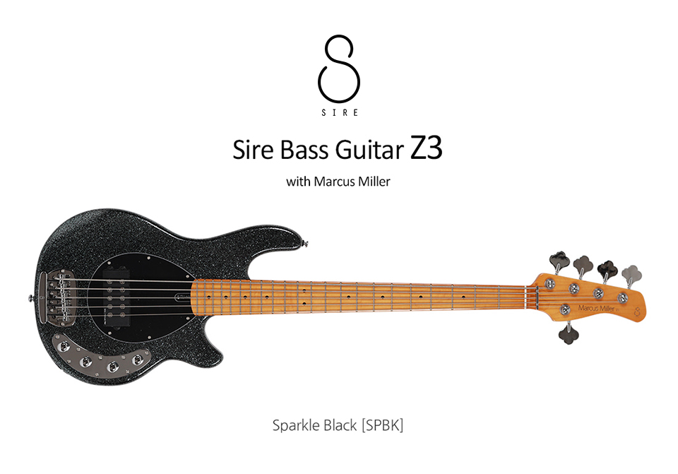 ���̾� SIRE ��Ŀ���з� Marcus Miller Z3 5ST ���̽���Ÿ 5�� (SPBK) �� �̹��� 1