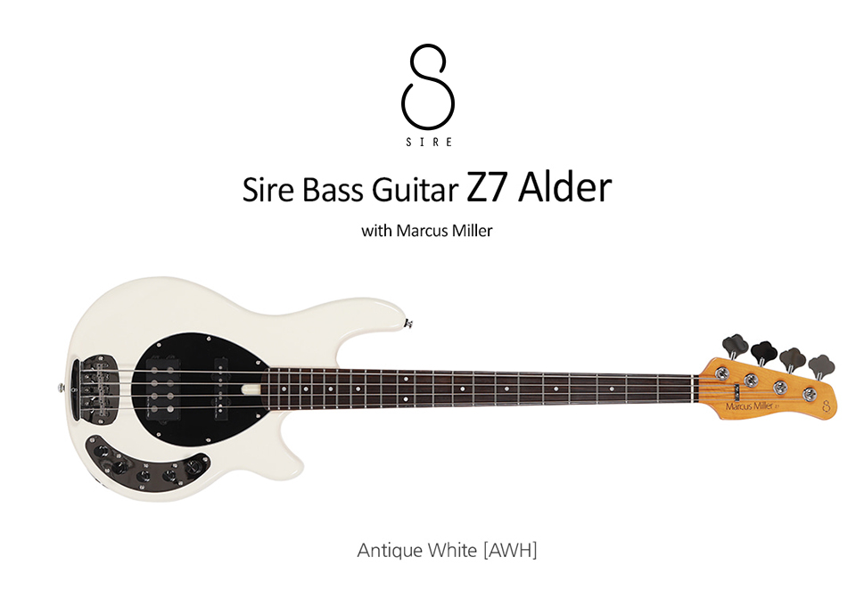 ���̾� SIRE ��Ŀ���з� Marcus Miller Z7 ���̽���Ÿ (AWH) �� �̹��� 1