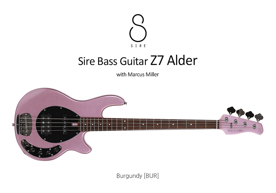 ���̾� SIRE ��Ŀ���з� Marcus Miller Z7 ���̽���Ÿ (BUR) �� �̹��� 1