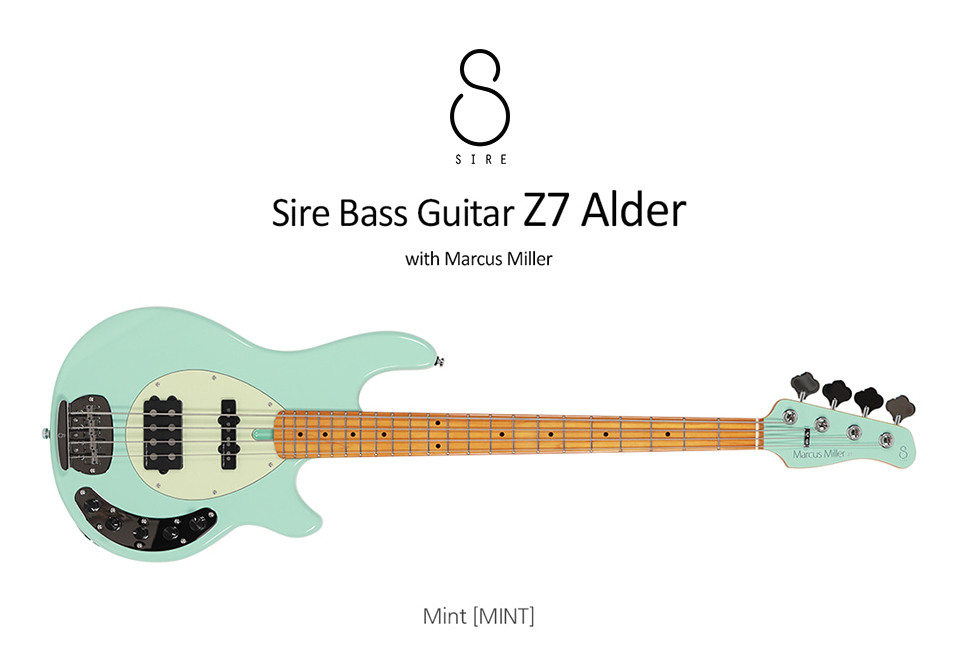 ���̾� SIRE ��Ŀ���з� Marcus Miller Z7 ���̽���Ÿ (MINT) �� �̹��� 1