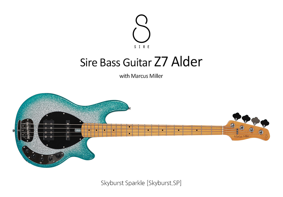 ���̾� SIRE ��Ŀ���з� Marcus Miller Z7 ���̽���Ÿ (Skyburst.SP) �� �̹��� 1