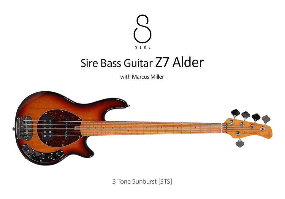 ���̾� SIRE ��Ŀ���з� Marcus Miller Z7 5ST ���̽���Ÿ 5�� (3TS) �� �̹��� 1