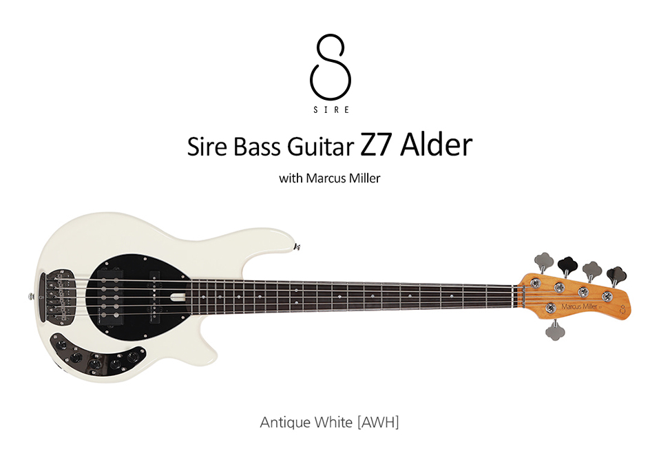 ���̾� SIRE ��Ŀ���з� Marcus Miller Z7 5ST ���̽���Ÿ 5�� (AWH) �� �̹��� 1