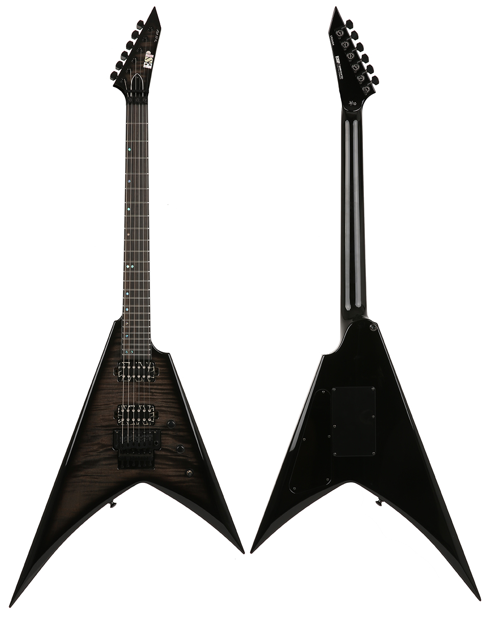[Limited Edition] ESP USA V-II FR (See Thru Black Sunburst) �� �̹��� 3