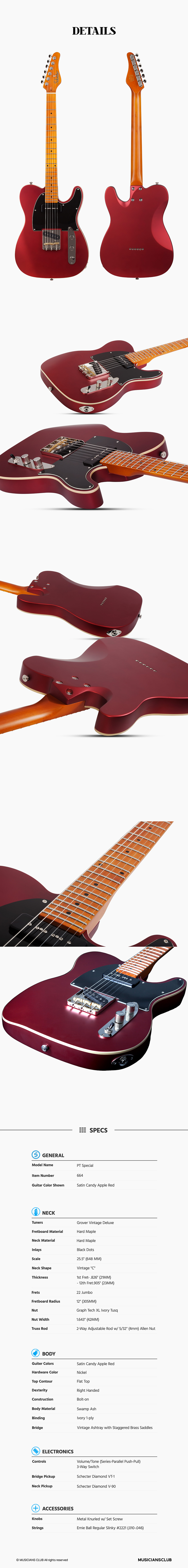 ���� Schecter PT Special �Ϸ���Ÿ (SCAR) �� �̹��� 3